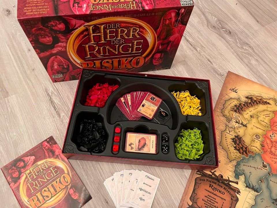 RISIKO Herr der Ringe 1.Edition 2002 - Sehr gut +Zusatzmissionen in Nettetal