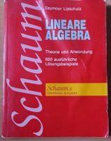 Lineare Algebra mit Lösungsbeispielen von Schaum Informatik Friedrichshain-Kreuzberg - Kreuzberg Vorschau