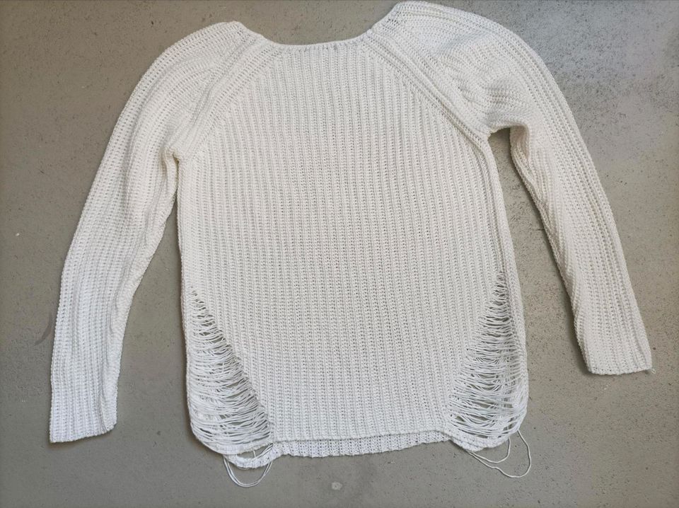 Leichter Pullover "TALLY WEIJL" Gr. M, weiß in Oberhausen