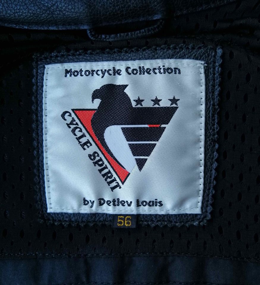 Motorradjacke, Lederjacke Cycle Spirit by Detlev Louis, GR 56 in Stuttgart