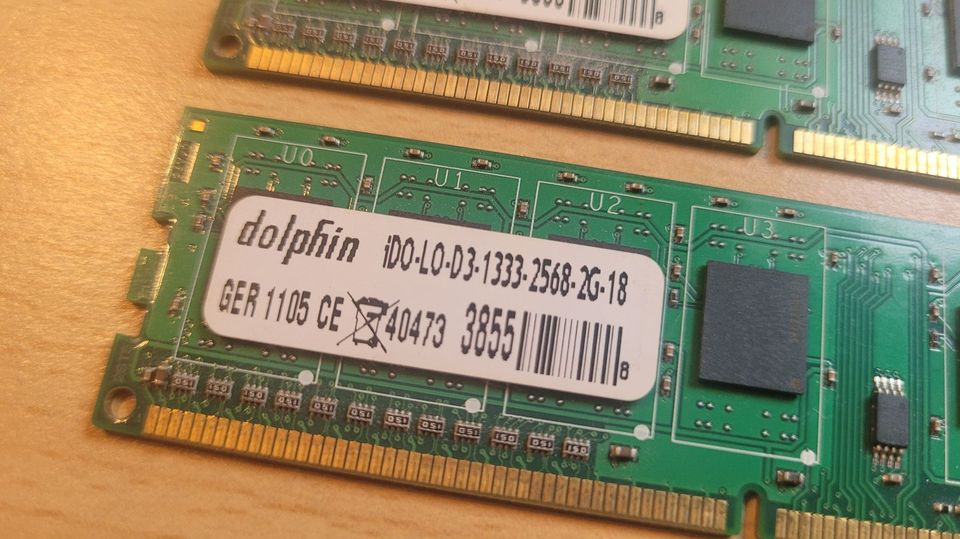 Arbeitsspeicher Dolphin 2 GB 2xDDR3 RAM 1333MHz 256bit in Hardheim