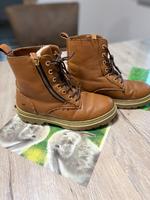 Mustang Stiefelette Gr. 37 Mädchen Damen braun Stiefel gefüttert Sachsen - Zwickau Vorschau