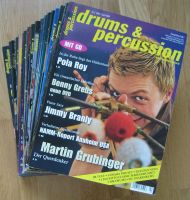 11 Ausgaben Drums & Percussion 2001 - 2005 Schlagzeug Zeitschrift Innenstadt - Köln Altstadt Vorschau