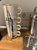 4x Kaffeetassen inkl. Ständer Hessen - Rüsselsheim Vorschau