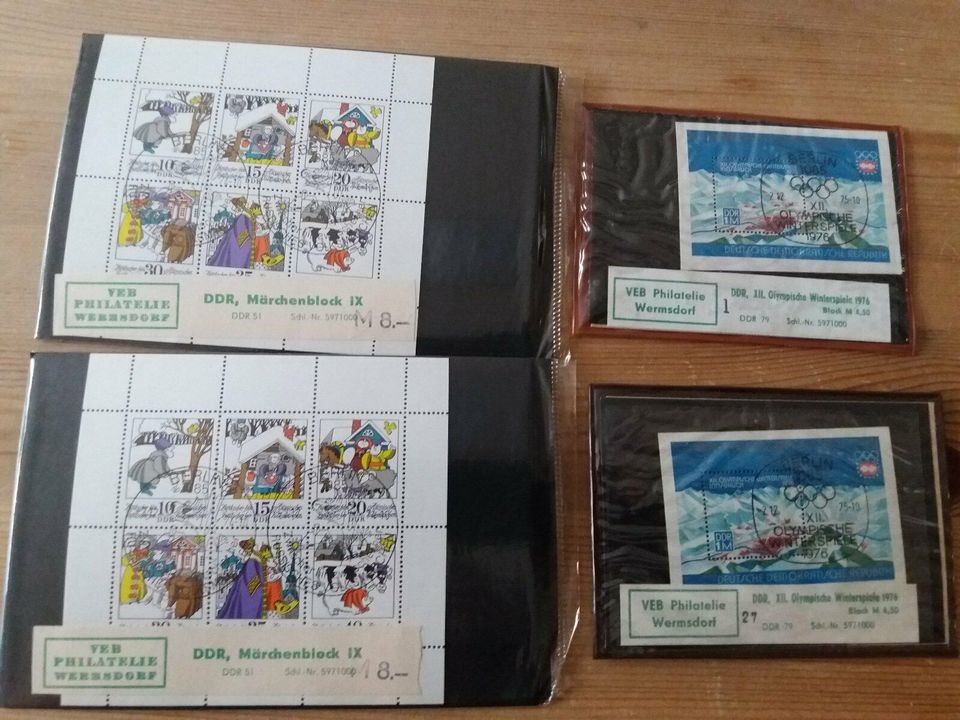 Briefmarkensammlung aus Russland & DDR in Zirndorf