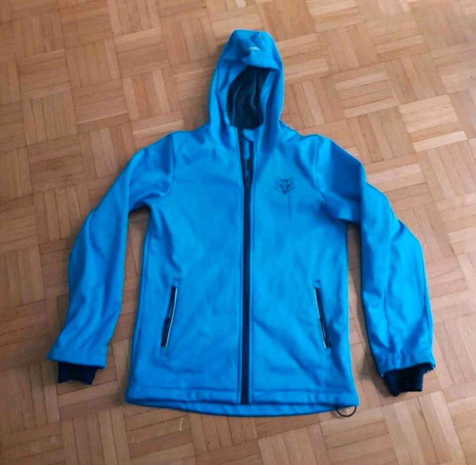 Softshelljacke Kinder Jungen Jacke  Größe 146 / 152  Blau in Duisburg