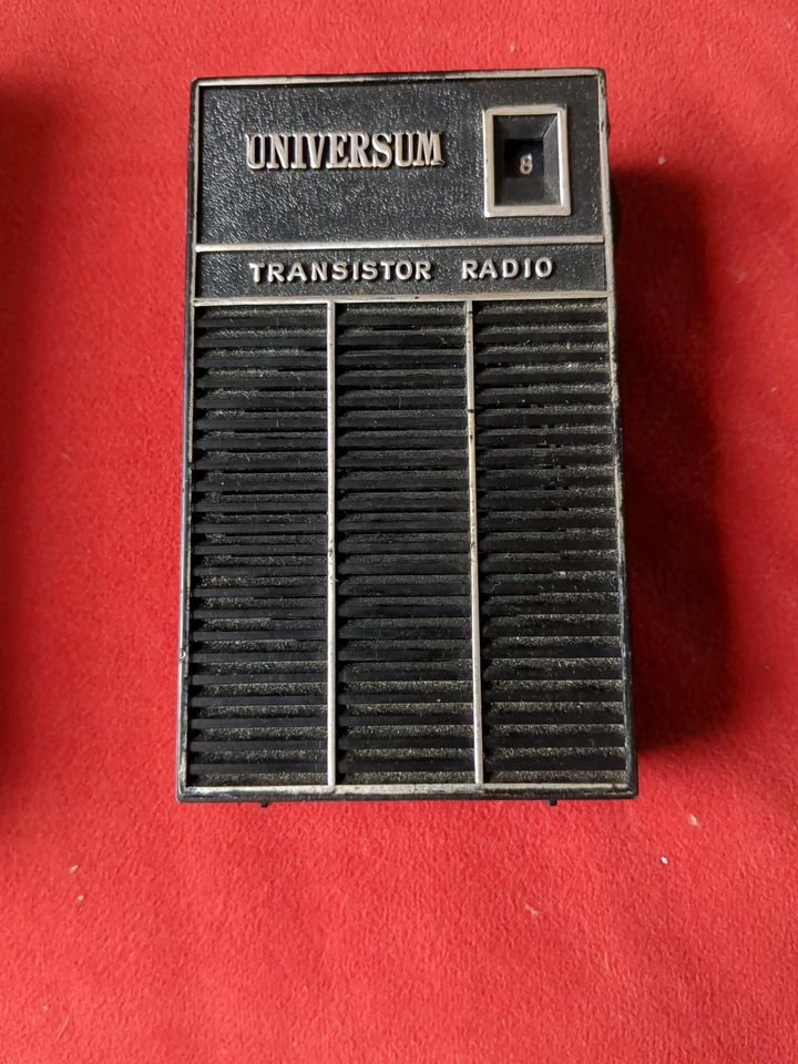 Universum Transistorradio aus den 70gern in Leipzig