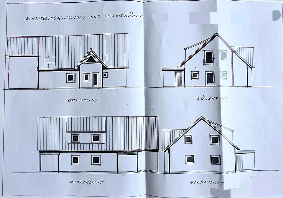 Einfamilienhaus/ehml. Praxisräume und Wohnung in Leiferde