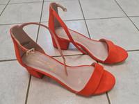Primark Pumps, orange Größe 39 Sachsen-Anhalt - Magdeburg Vorschau
