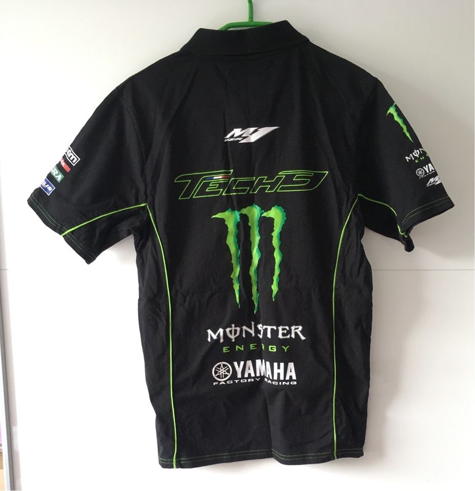 Polo-Shirt,Gr.S,Yamaha,Motorrad,Monster Energy in Wandlitz