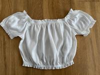 H&M Divided Damen Mädchen Top Oberteil bauchfrei weiß XS Leipzig - Altlindenau Vorschau