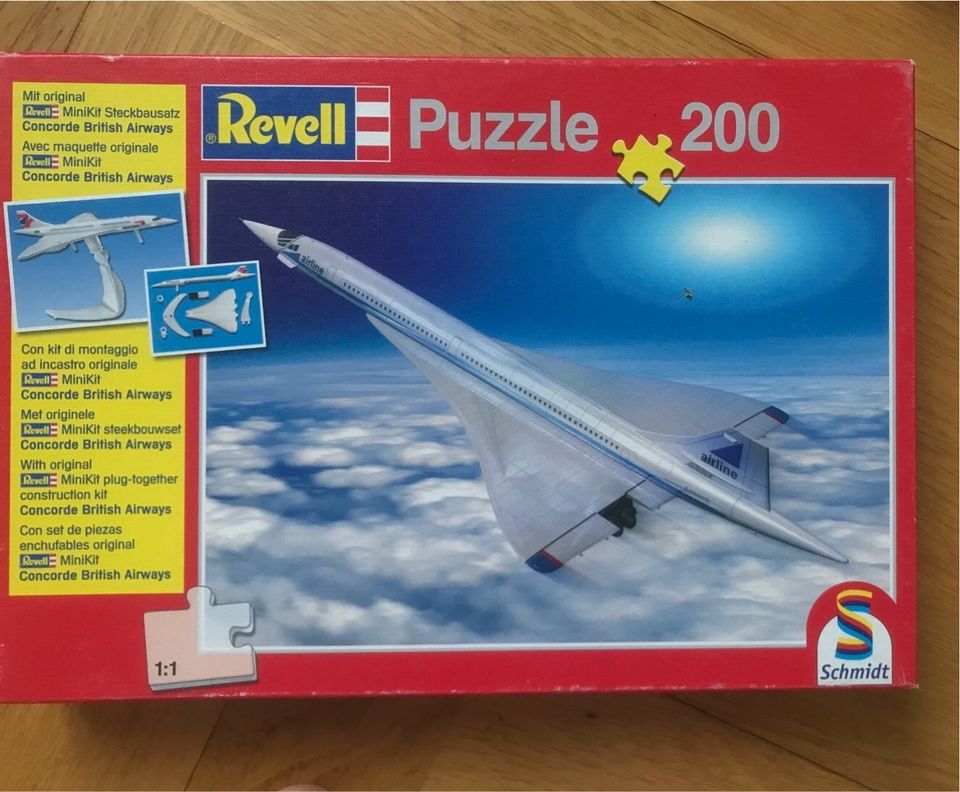 200 Teile Puzzle Concorde (nur Puzzle) in Leipzig