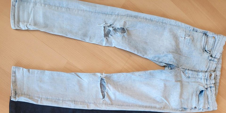 Coole Jeans für Jungs Größe 164  Zustand gebraucht/neuwertig in Zerbst (Anhalt)