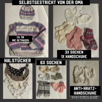 Socken, Halstücher, Anti-Kratz-Handschuhe, 0,50-1,-€, Set 4,-€ Rheinland-Pfalz - Nieder-Olm Vorschau