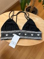 Zara Top aus Baumwolle mit Muscheln Neu Düsseldorf - Friedrichstadt Vorschau