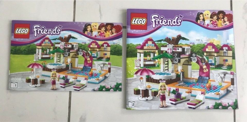 Lego Friends 41008 Großes Schwimmbad OVP Anleitung komplett Top! in Essen