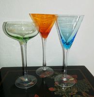 Dekorative Cocktail Gläser Schalen Orange, blau, grün 3er Set Nordrhein-Westfalen - Wermelskirchen Vorschau