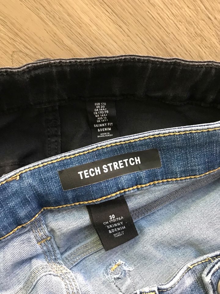 H&M Jeans, Paket, Gr. 170, Junge in Rhede