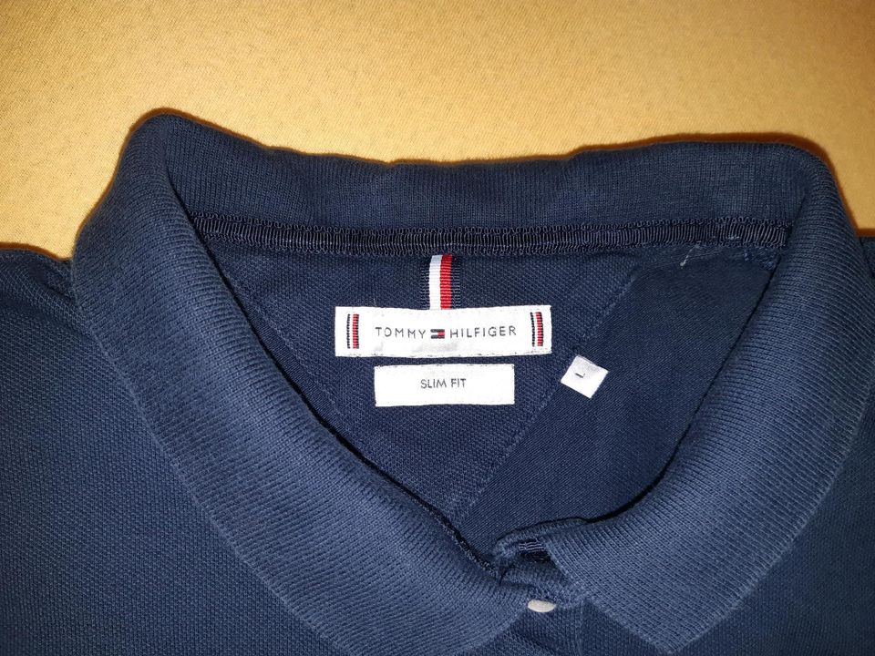 Tommy Hilfiger Polo T-Shirts, Gr. L Slim fit in Flensburg