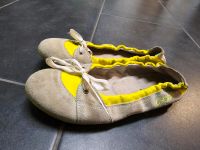 Echt Leder Ballerinas gr 35 Richter grau neon gelb Nordrhein-Westfalen - Mönchengladbach Vorschau