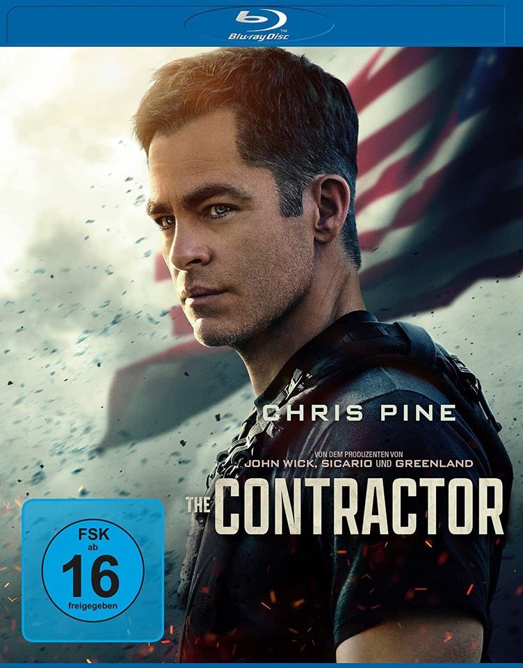 the contractor blu-ray blue  chris pine in Leinach