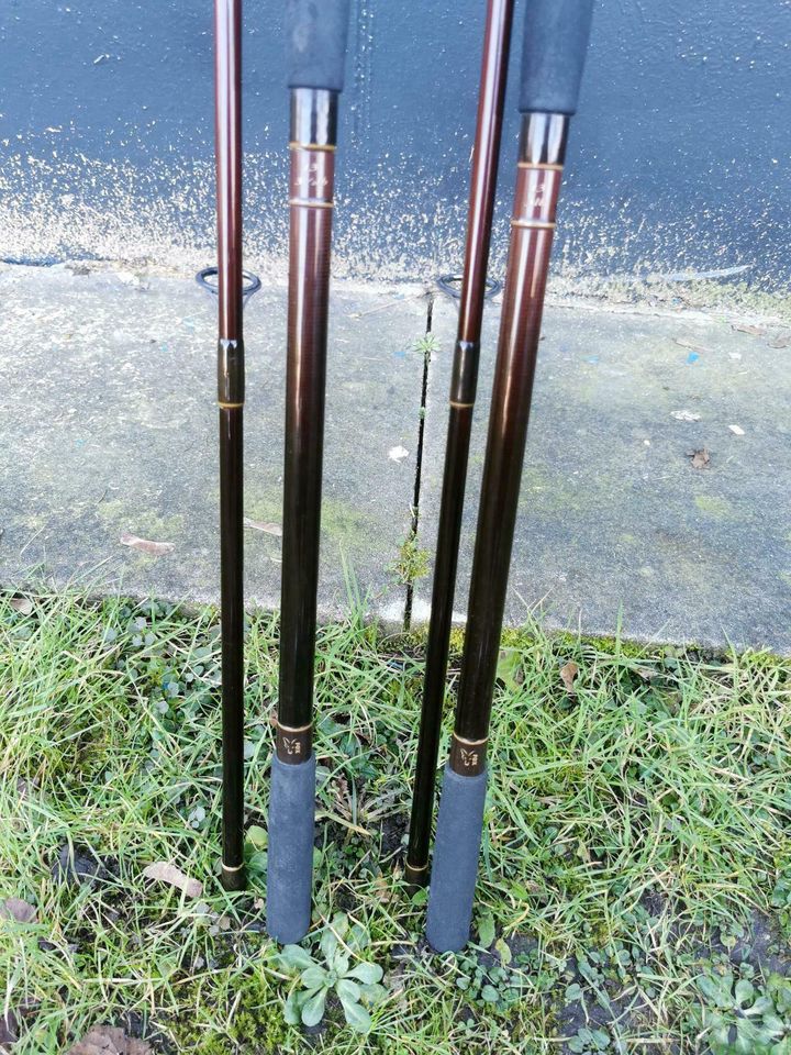 2× Fox Carpmaster 13ft 3/3.5lb Karpfenruten RARITÄTEN SELTEN Carp in Bad Bentheim