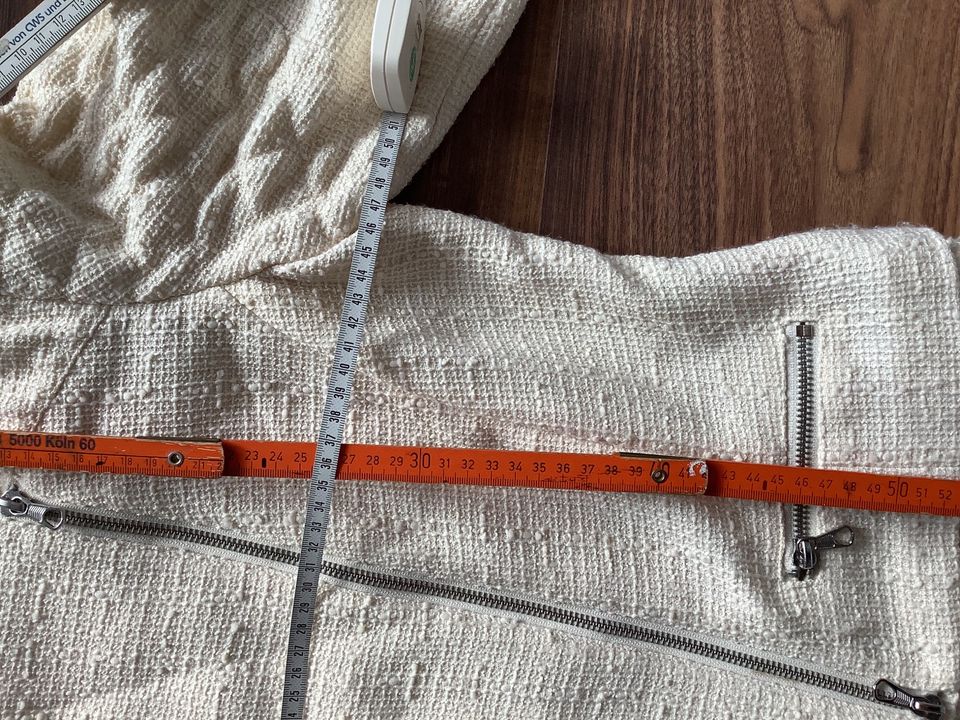 Madeleine Blazer Jacke Oberteil 38 Creme Tweed in Köln