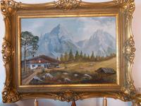 Ölgemälde auf Leinwand von König Saarbrücken-Halberg - Bischmisheim Vorschau