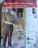 Arbeitshose - Gr. 48 - braun - neu mit Etikett Bayern - Füssen Vorschau