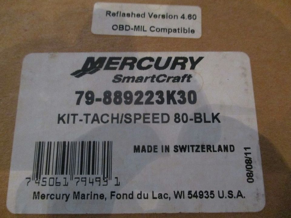 Mercury SC Kit Tach/Speed SC1000, Artikel-Nr. 79-889223K30 in Asendorf (bei Bruchhausen-Vilsen)