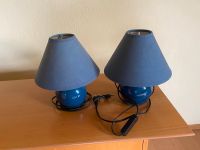 2 blaue Nachttisch Lampen Nordrhein-Westfalen - Porta Westfalica Vorschau