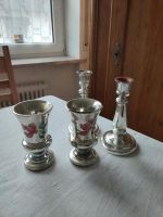 Vintage mundgeblasene  Becher aus Bauernsilber Bayern - Cham Vorschau