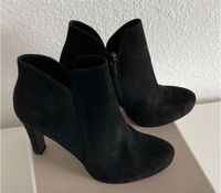 Tamaris Stiefelette, schwarz, Gr. 38, Velours, wie neu!!! Schleswig-Holstein - Leck Vorschau