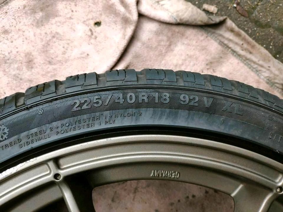 18" Motec Alufelgen + Kumho Winterreifen in Gelsenkirchen