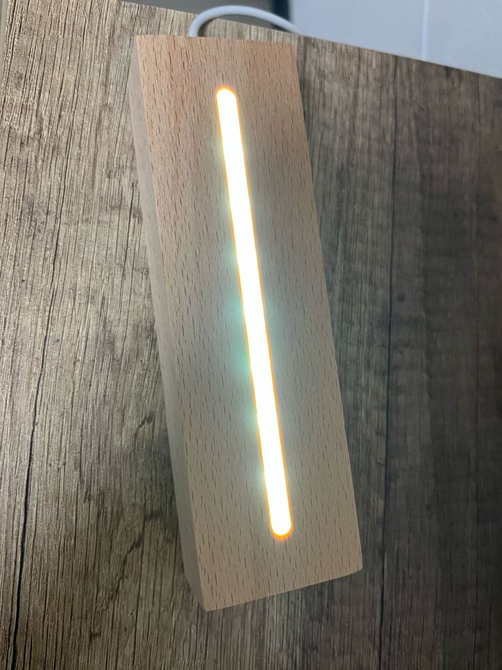 LED Holzlicht Nachtlicht Deko Geshenk in Dillingen (Saar)