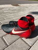 Nike Magista Elite Gr. 42,5 Fußballschuhe schwarz rot Saarland - Losheim am See Vorschau