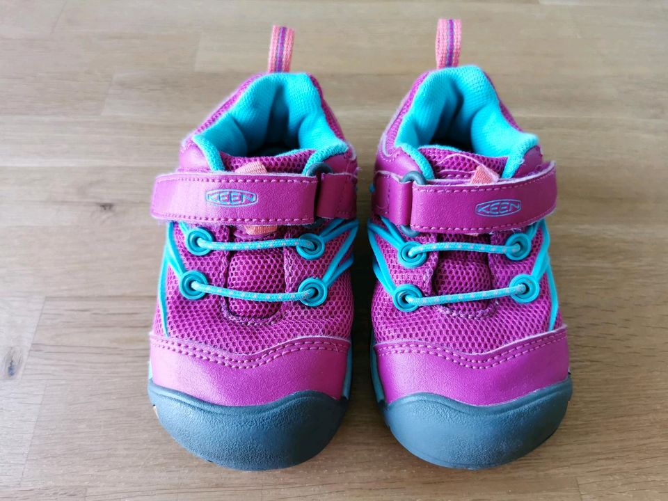 Keen Halbschuhe Mädchen Größe 23 pink hellblau sehr guter Zustand in  Thüringen - Kaltennordheim | Gebrauchte Kinderschuhe Größe 23 kaufen | eBay  Kleinanzeigen ist jetzt Kleinanzeigen