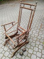 Schaukel-Stuhl ca1890-1900.Das komplette Holz ist restauriert. Niedersachsen - Ronnenberg Vorschau