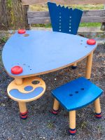 HABA Kinder Spiel Bastel Mal Tisch Skribbell mit Stuhl und Hocker Sachsen - Käbschütztal Vorschau
