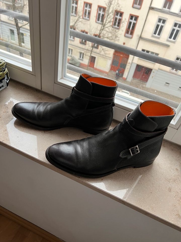 Santoni Chelsea Boots braun Größe 45 in Berlin