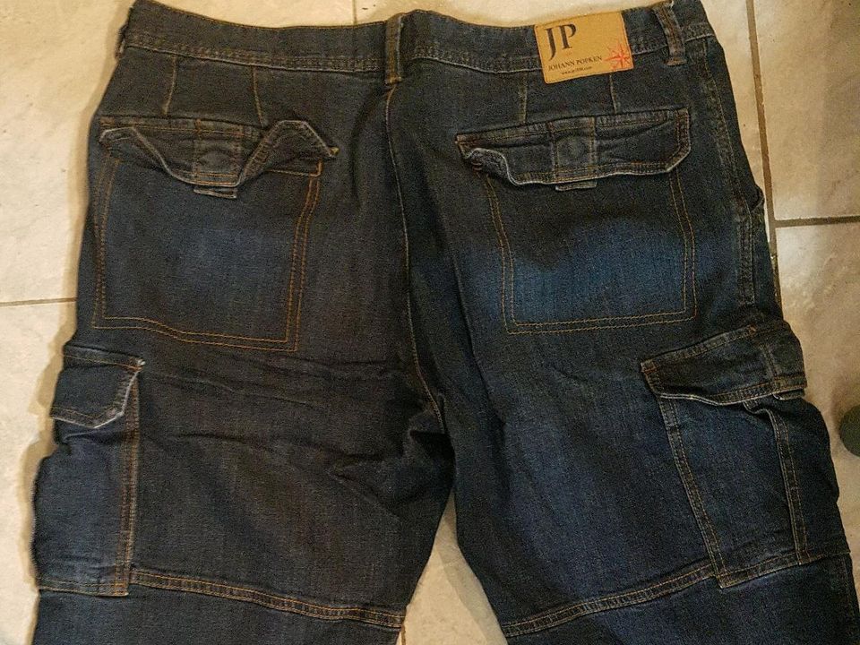 Jeans Bermuda von Johann Popken Neu  Gr. 54 in Niederwerrn