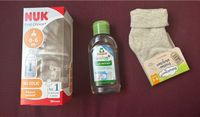 NEU Ungeöffnet Baby Set ,Flasche Plastik 0/6 m,Socken 0/6 m,spül. Nordrhein-Westfalen - Hemer Vorschau