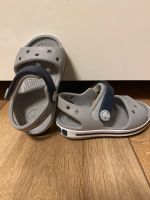 Crocs Baby Sandalen grau Düsseldorf - Garath Vorschau