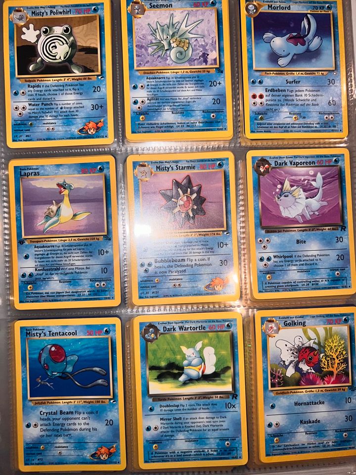 Pokémon Kartensammlung 1+2 Gen in Maxdorf