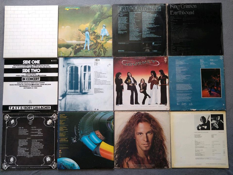 Schallplatten Prog Rock LP Vinyl Sammlung Pink Floyd Yes Rush in München