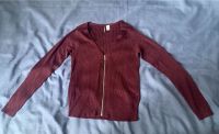 NEU Strickjacke H&M Bluse Pullover Glitzer rot Strickjacke M L 38 Frankfurt am Main - Sachsenhausen Vorschau