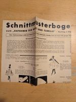 Ratgeber für Haus und Familie - Schnittmusterbogen 1958/1959 Baden-Württemberg - Jettingen Vorschau