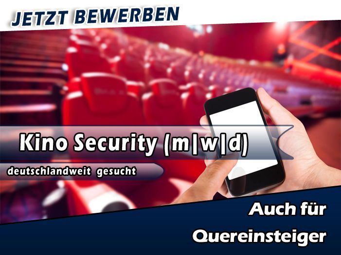 SECURITY für Kino in Dresden (m/w/d) gesucht | Entlohnung bis zu 3.300 € | Neueinstieg möglich! Security Fachkraft VOLLZEIT | Festanstellung als Sicherheitsmitarbeiter in Dresden
