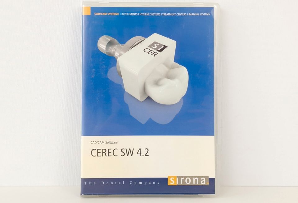 Sirona CEREC SW 4.2 Disk Programm CAD/CAM Software Omnicam Blueca in Paderborn