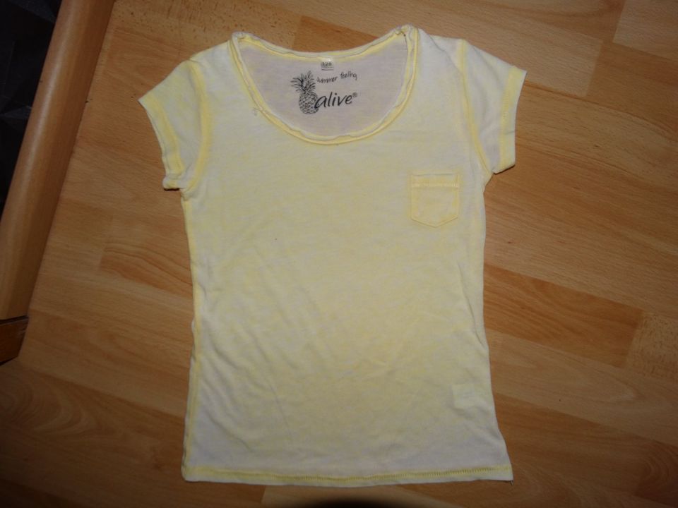 10x T-SHIRT & SHIRT-JACKE -GR. 128- NEU, NEUWERTIG... - SET/PAKET in Wasserlosen